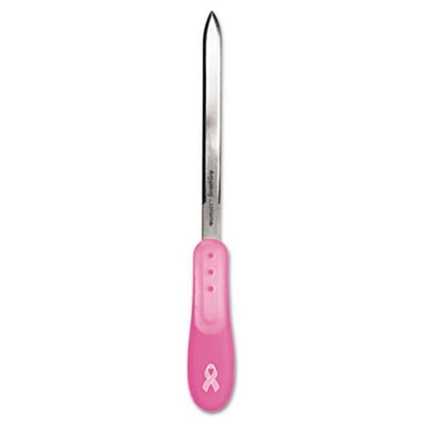 Officespace Pink Ribbon Stainless Steel Letter Opener; Pink OF8686